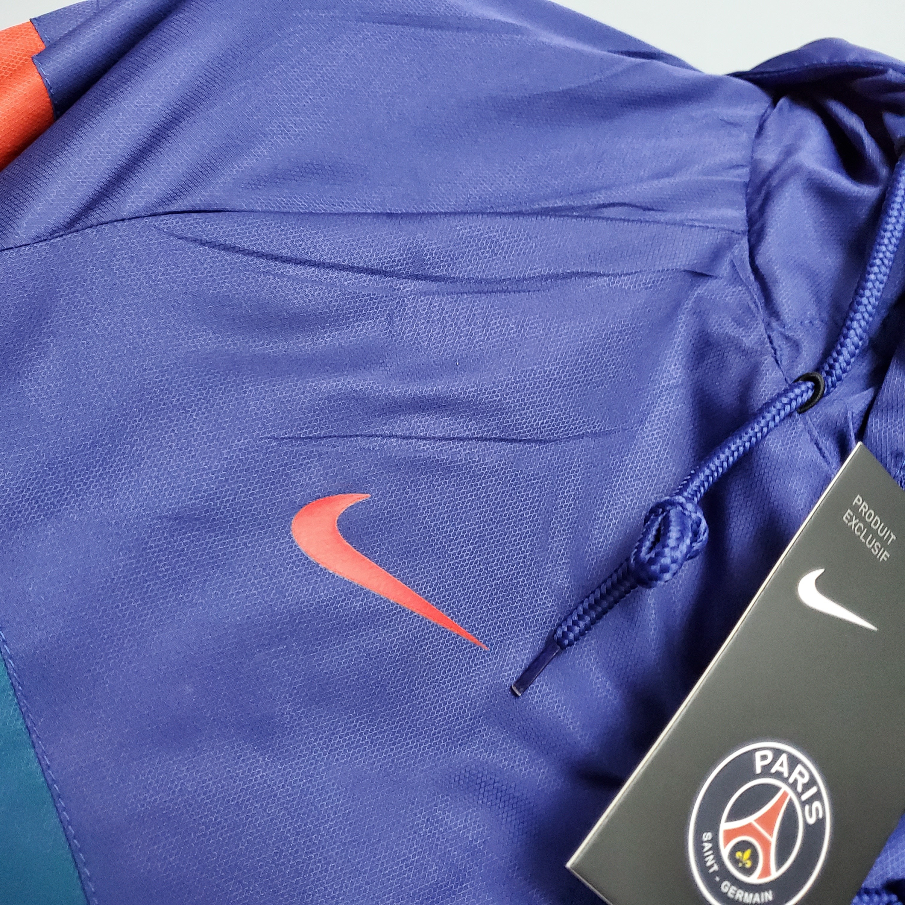 Paris Saint-Germain 2020/21 Mens Red/Purple/Green Windbreaker Jacket