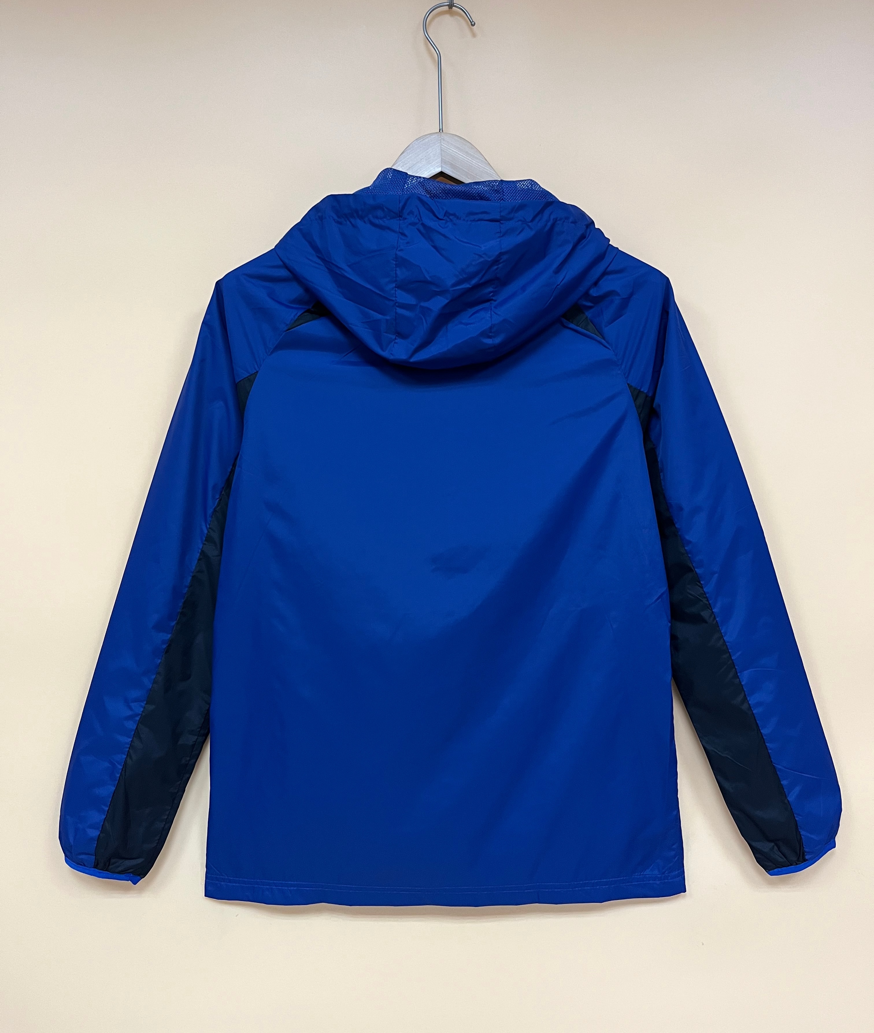 Paris Saint-Germain 2022 Mens Blue/Black Windbreaker Jacket