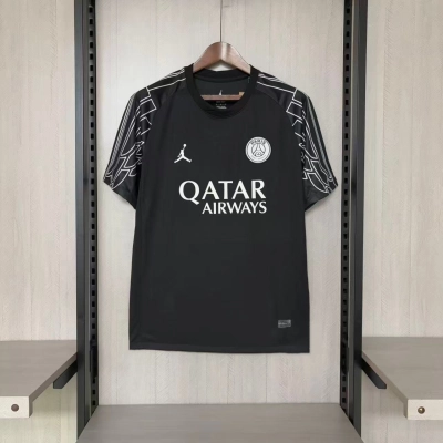 Paris Saint-Germain 2025/26 Mens Black Jersey 01