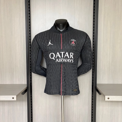 Paris Saint-Germain 2025/26 Mens Player Version Long Sleeve Fourth Jersey 01