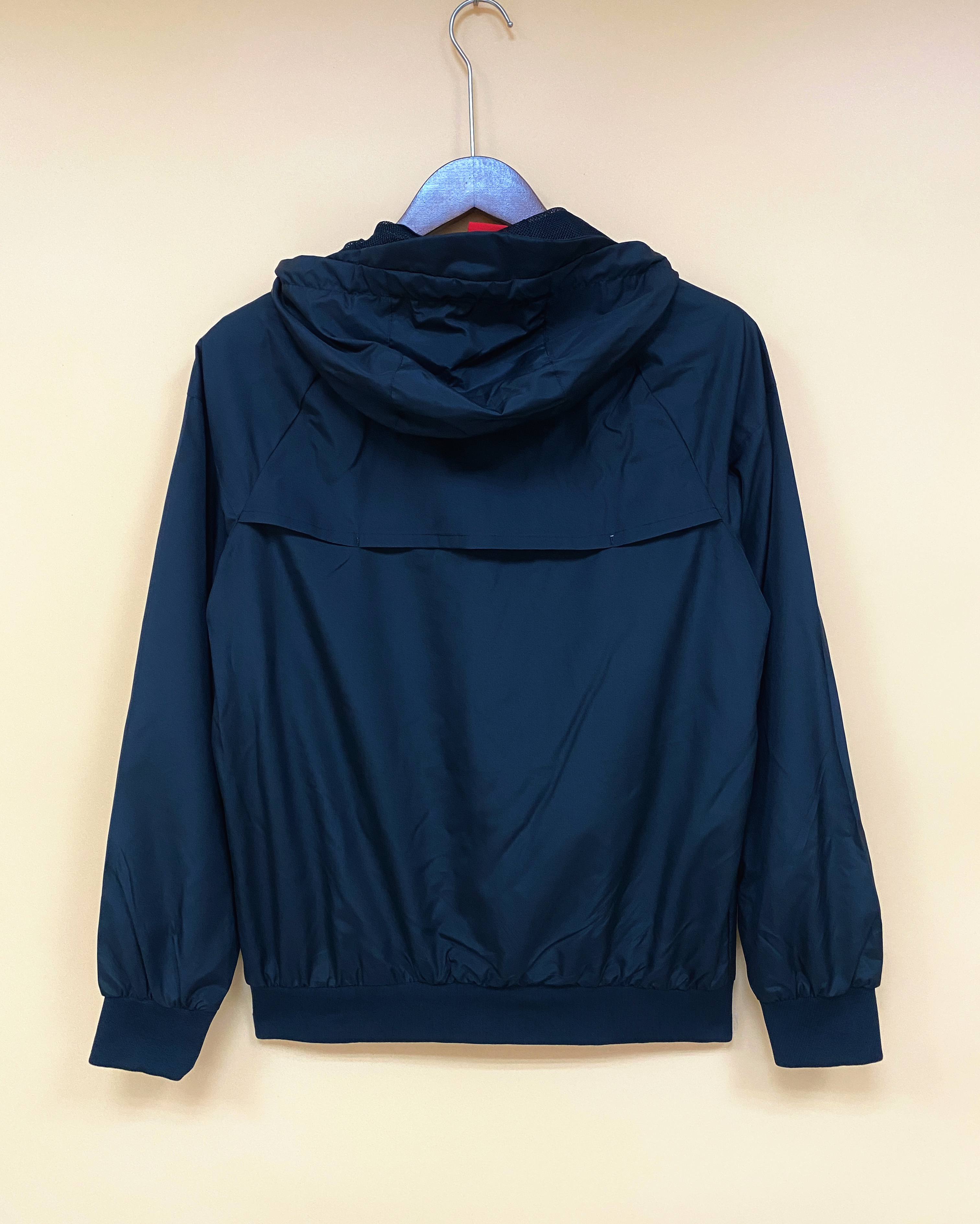 Paris Saint-Germain Mens Black Windbreaker Jacket