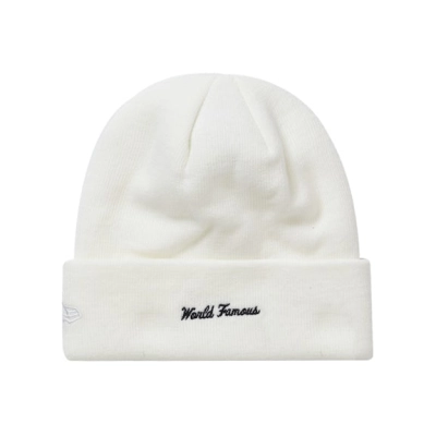 Supreme New Era Box Logo Beanie (FW21) White 02