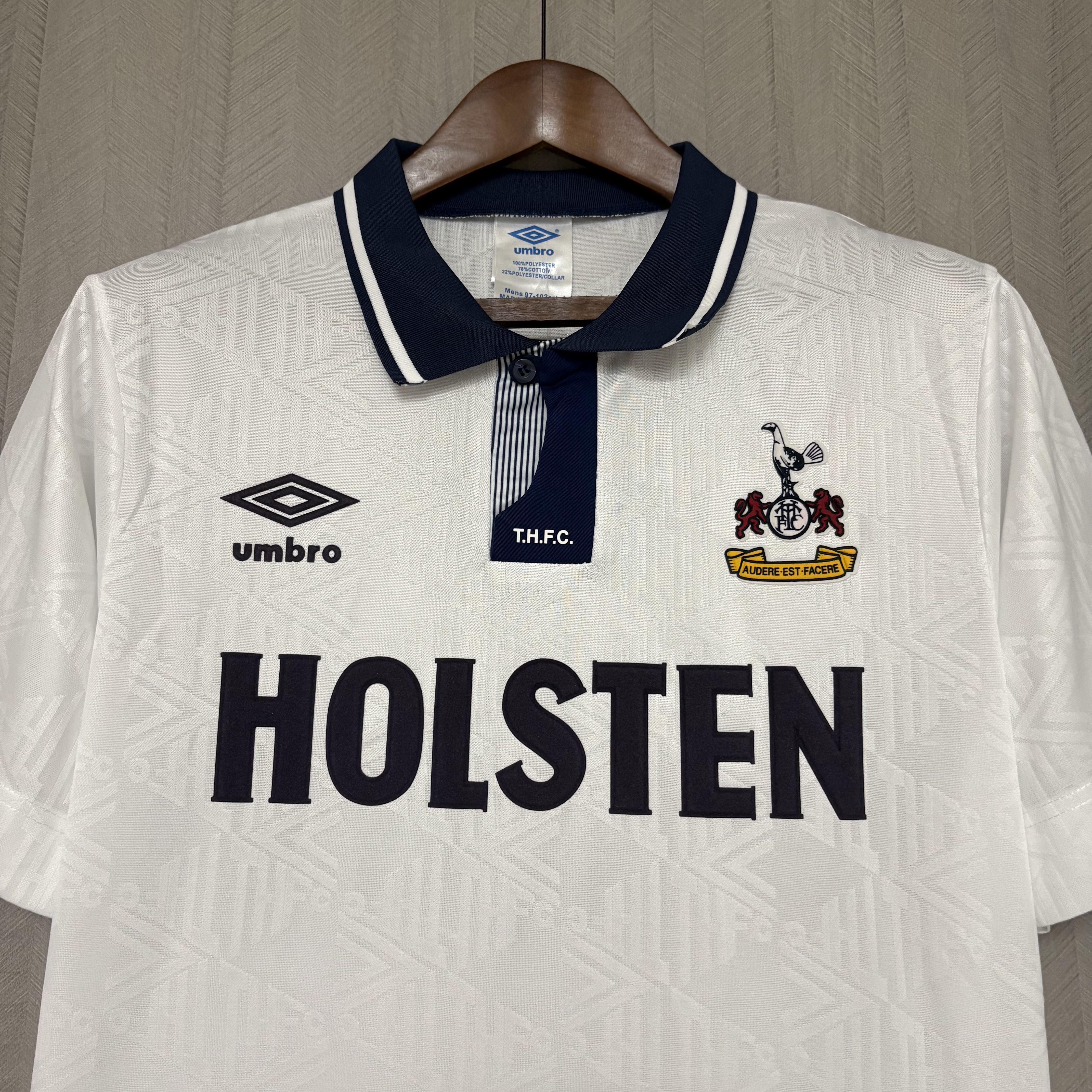 Tottenham Hotspur 1994 Mens Retro Home Jersey