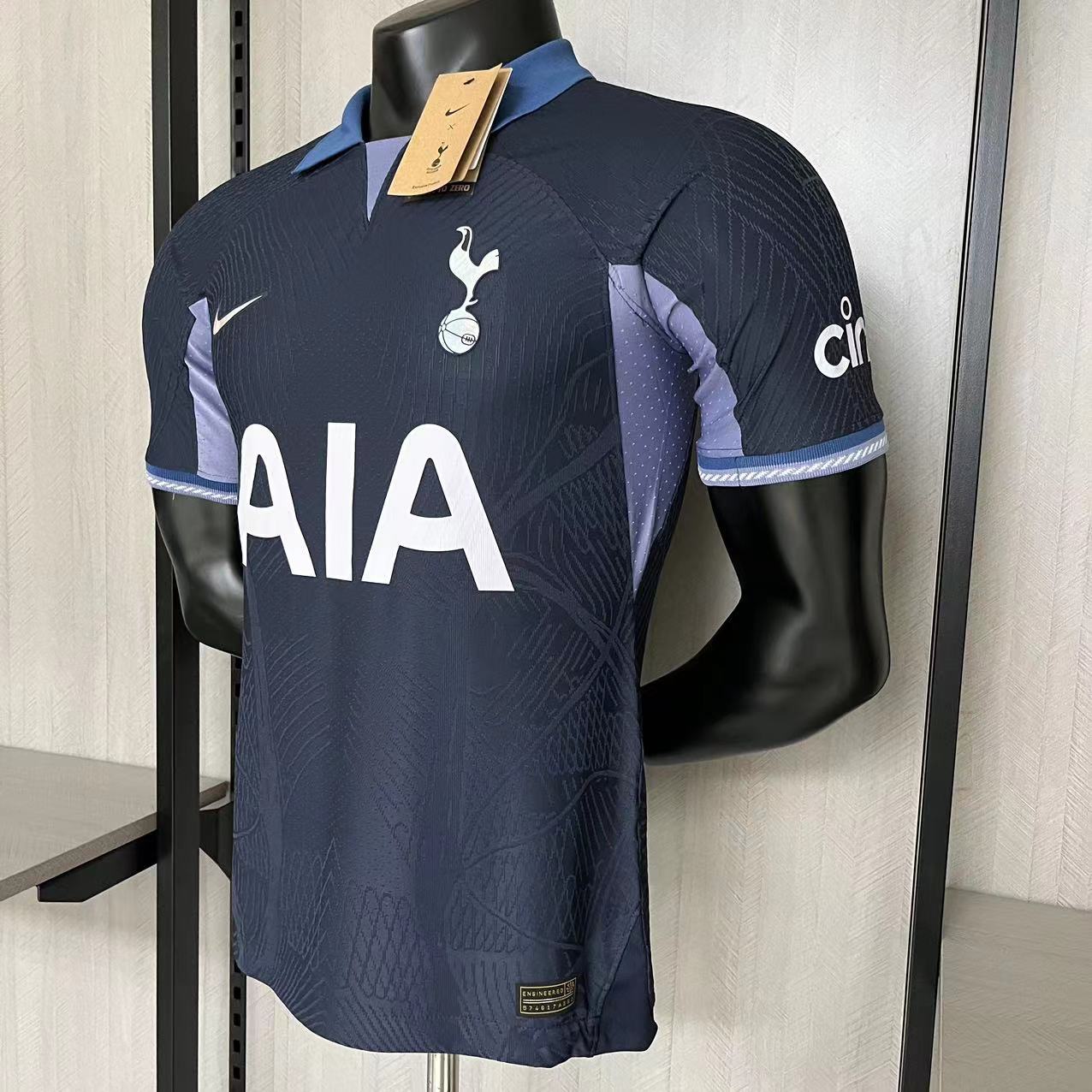 Tottenham Hotspur 2023/24 Mens Player Version Away Jersey