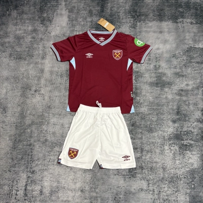 West Ham United 2025/26 Kids Home Kit 01