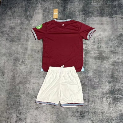 West Ham United 2025/26 Kids Home Kit 02