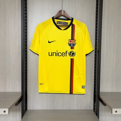 Barcelona 08/09 Mens Retro Away Jersey 01