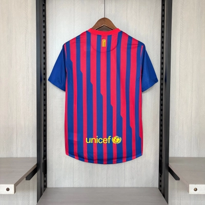 Barcelona 11/12 Mens Retro Home Jersey 02