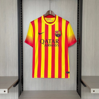 Barcelona 13/14 Mens Retro Away Jersey 01