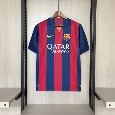Barcelona 14/15 Mens Retro Home Jersey 01