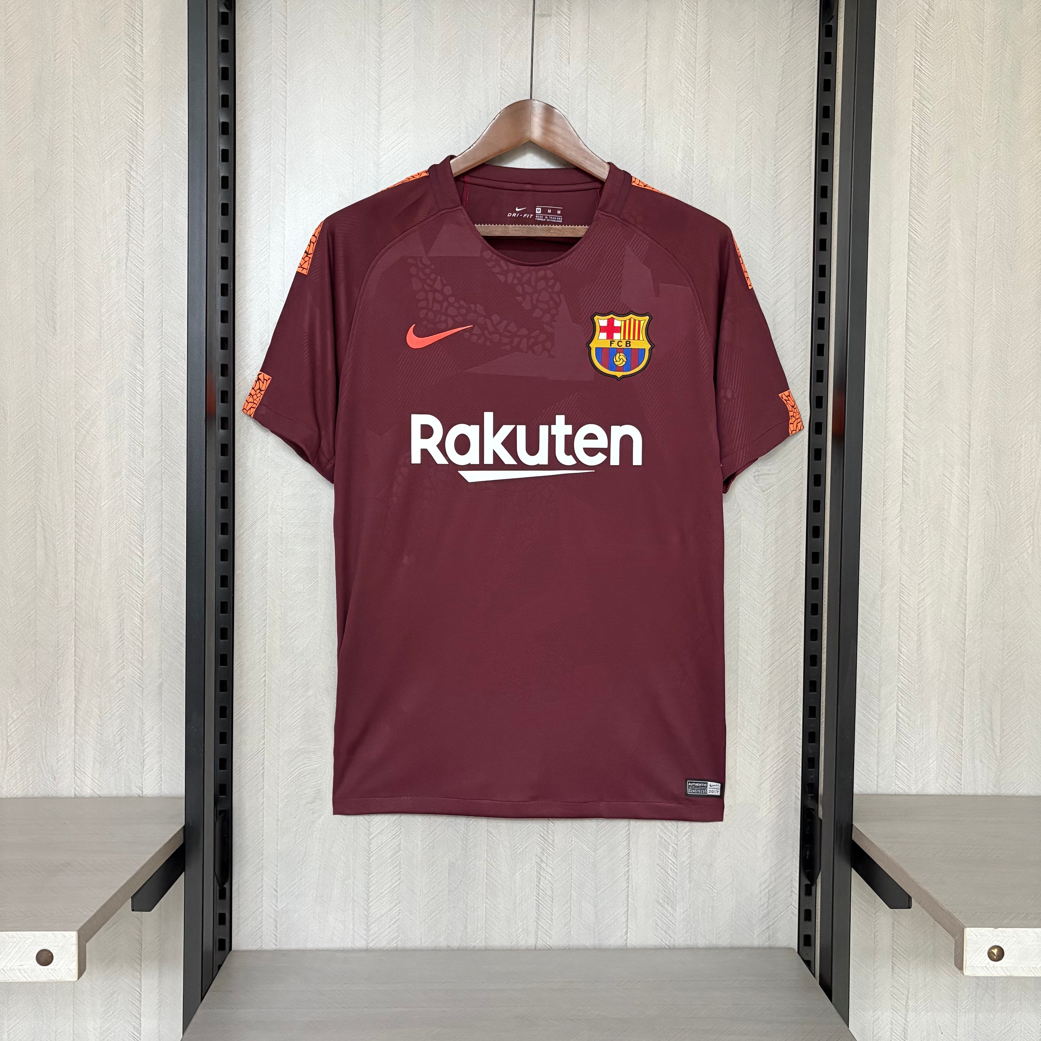 Barcelona 17/18 Mens Retro Third Jersey