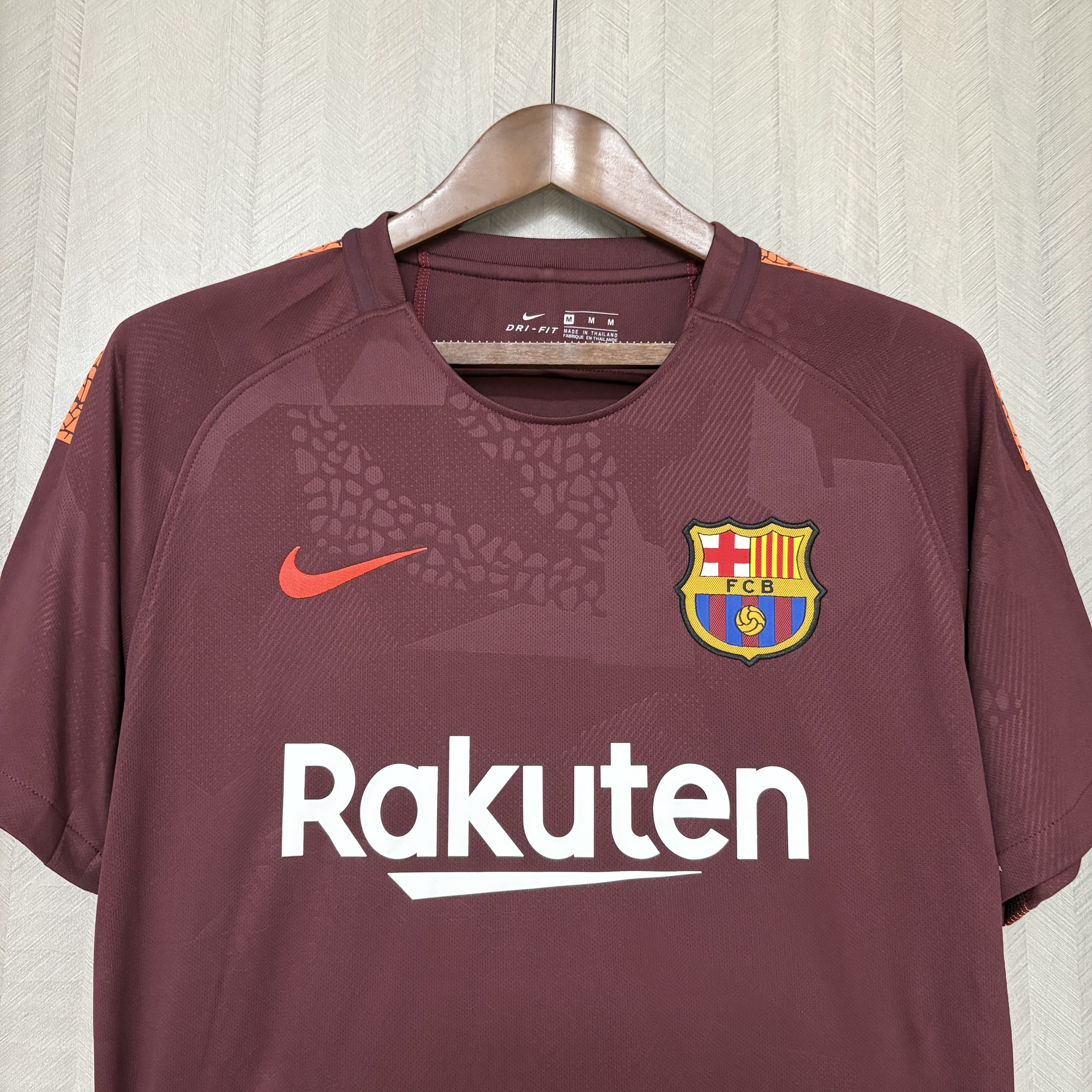 Barcelona 17/18 Mens Retro Third Jersey