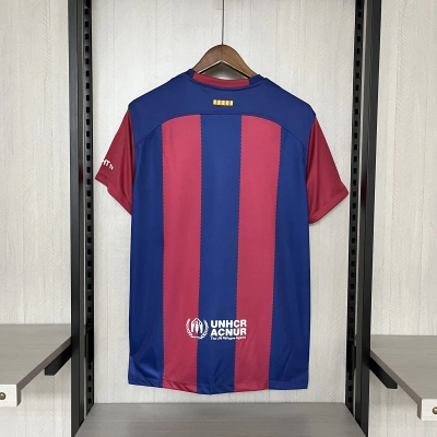 Barcelona 23/24 Mens No-Sponsor Home Jersey 02