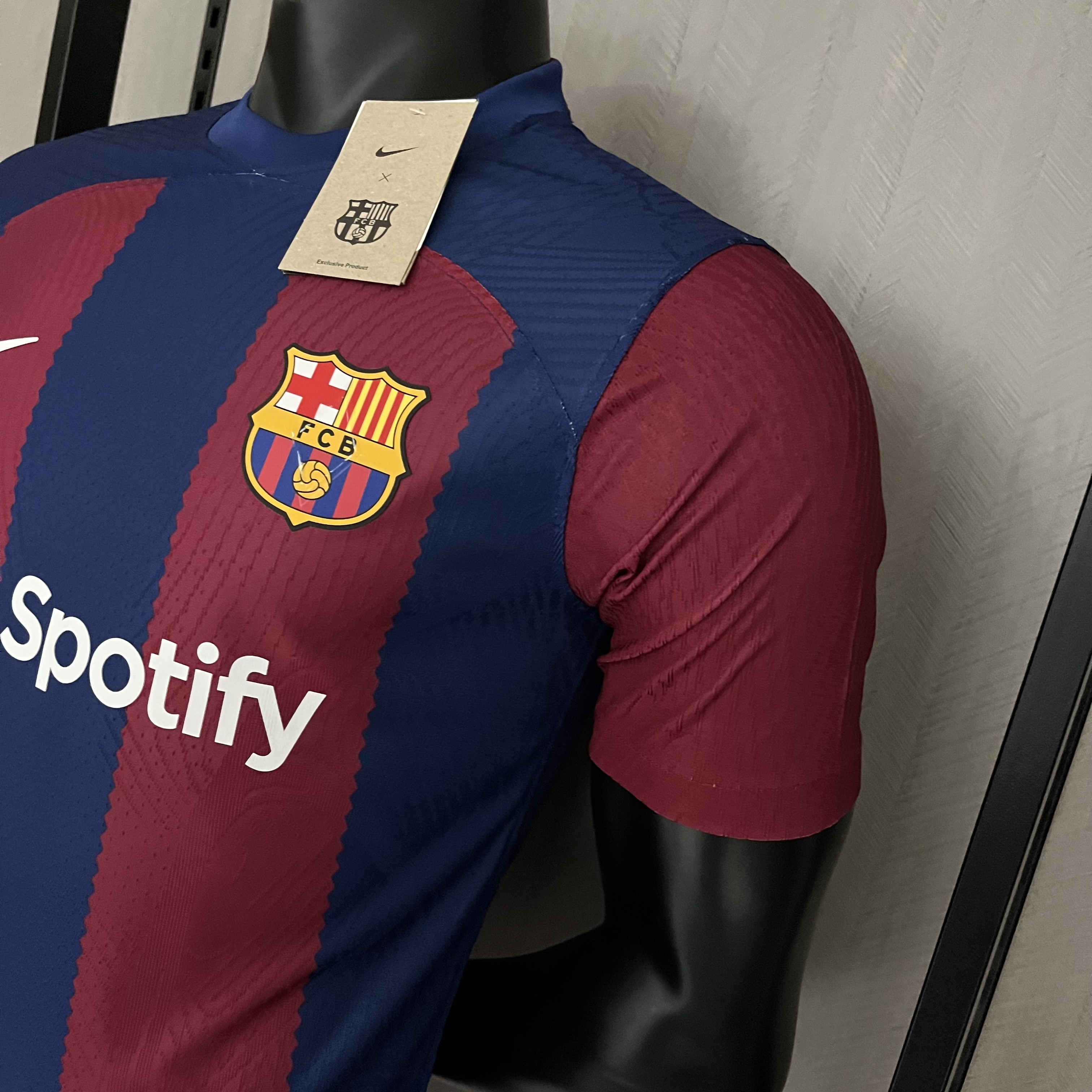 Barcelona 23/24 Mens Player Version Home Jersey