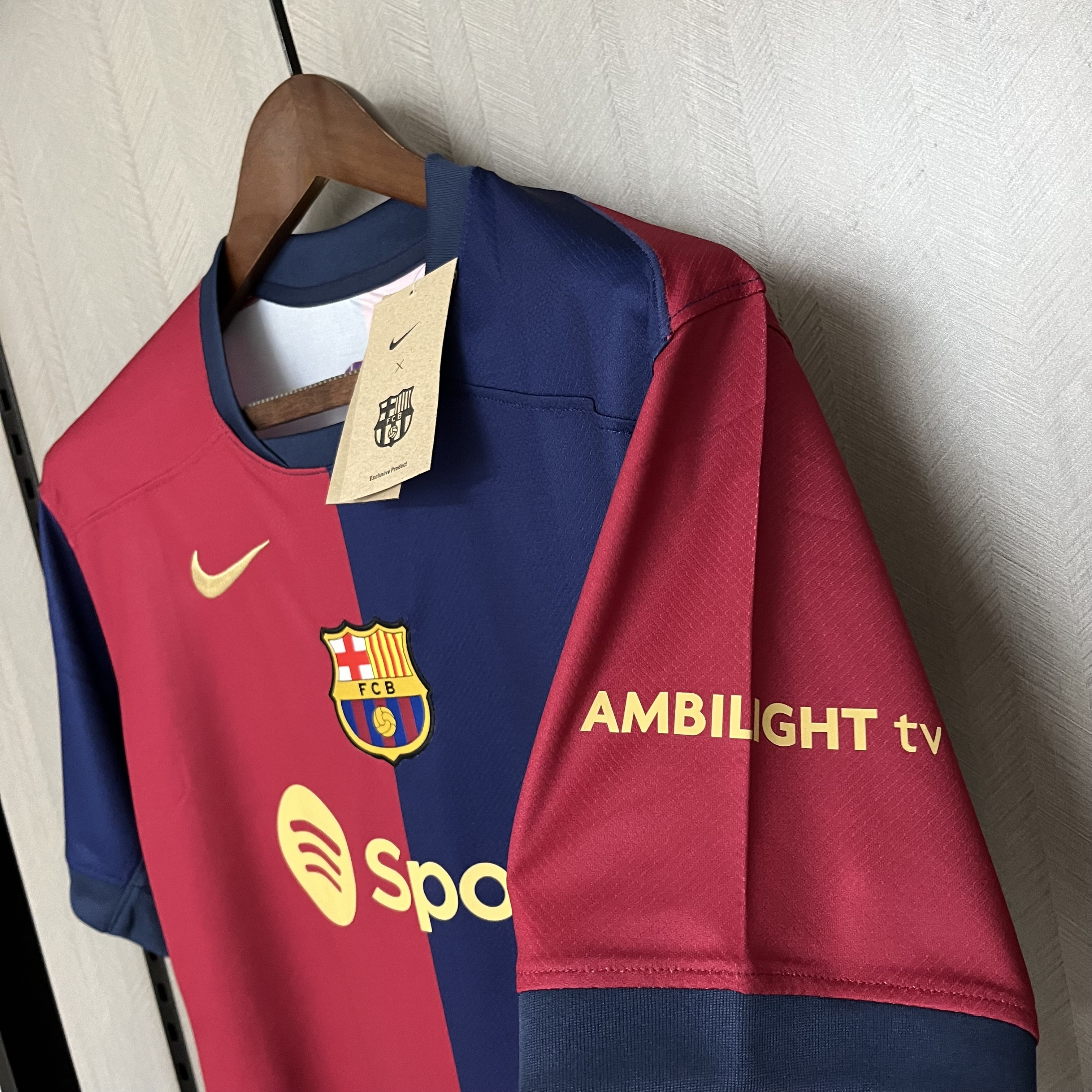 Barcelona 24/25 Mens Home Design 2 Jersey