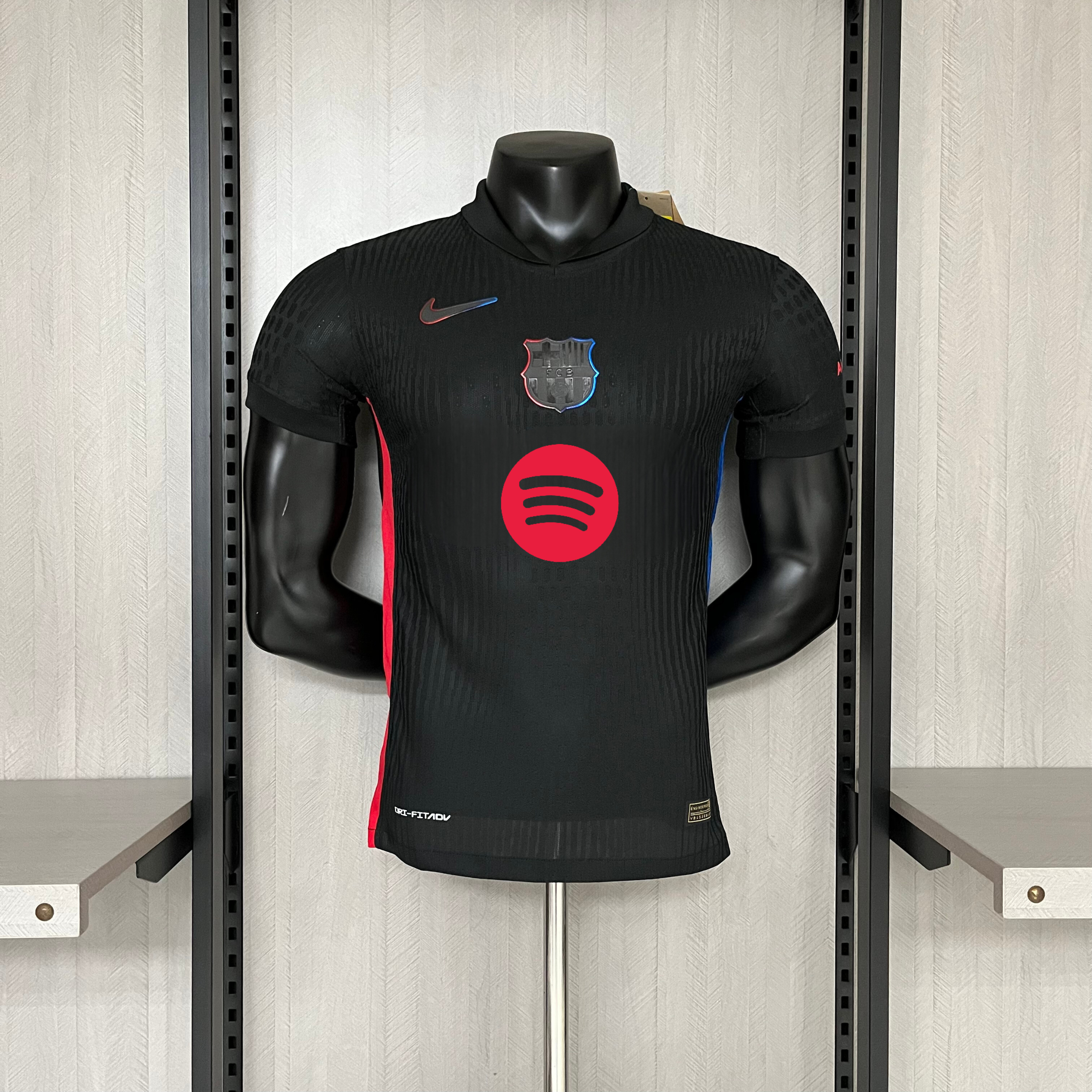 Barcelona 24/25 Mens Player Version Spotify Away Jersey