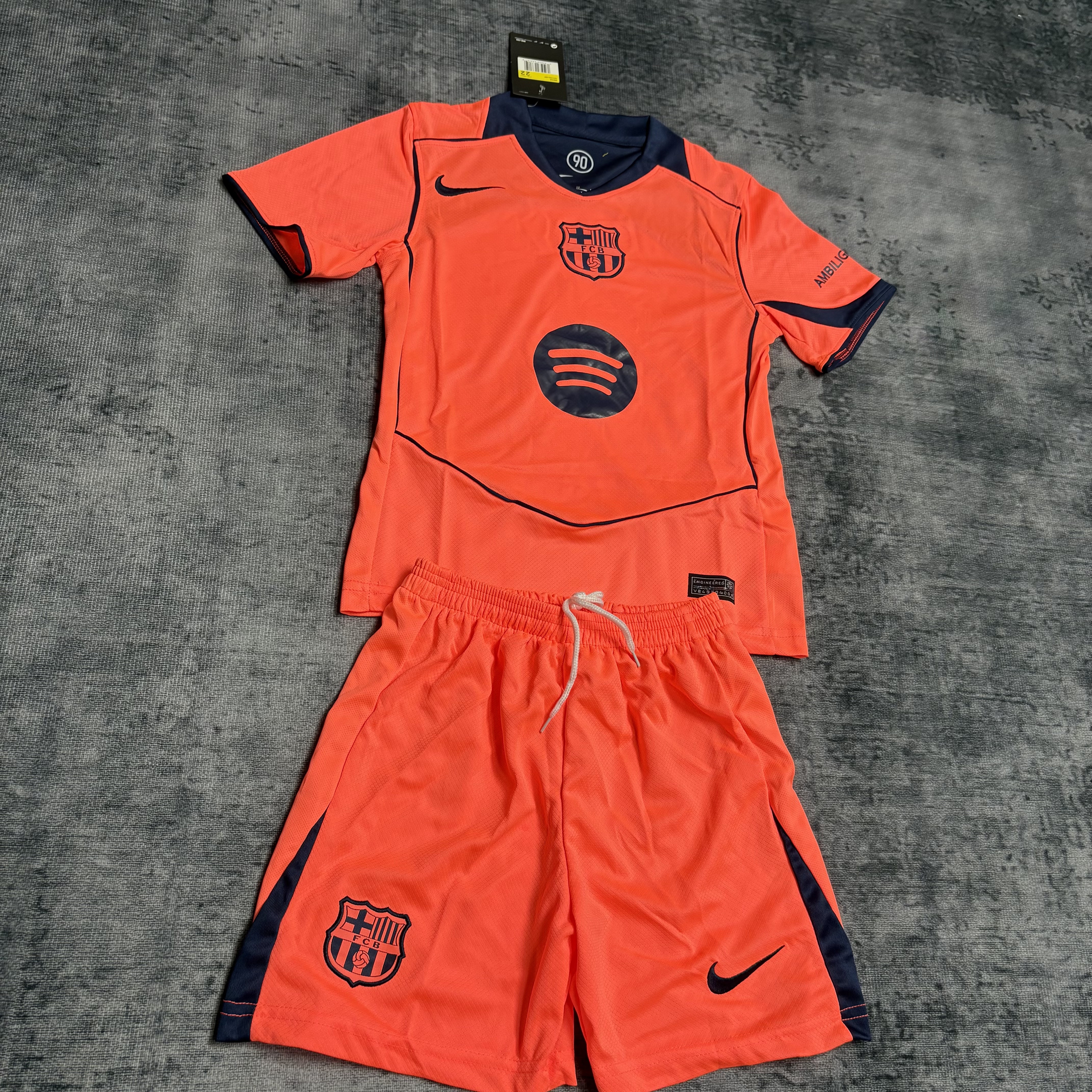 Barcelona 25/26 Kids Third Jersey