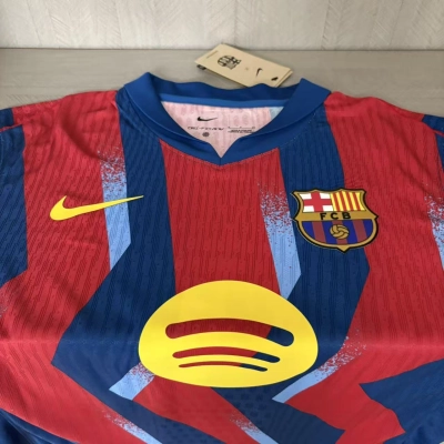 Barcelona 25/26 Mens Player Version Fourth Jersey 02