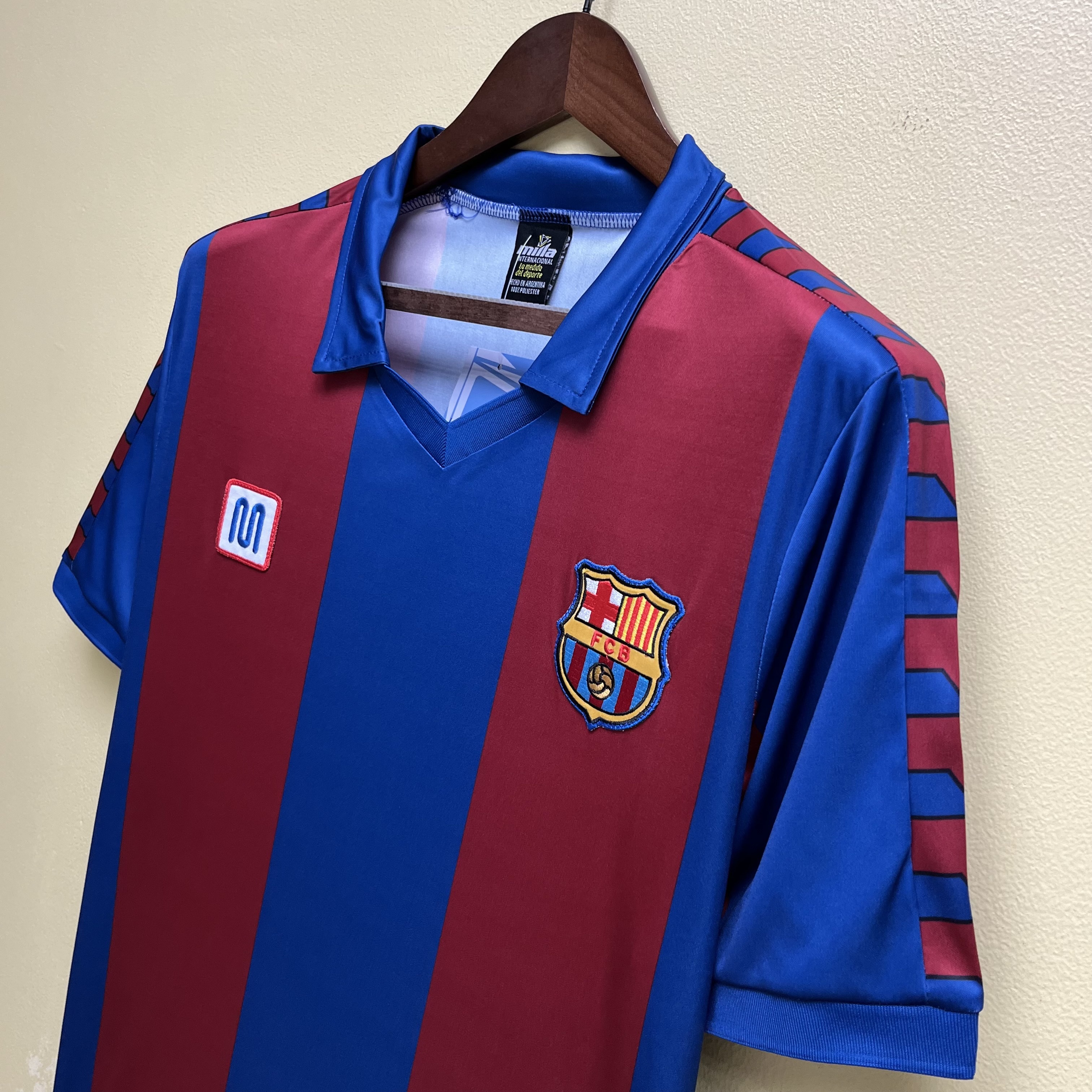 Barcelona 80/82 Mens Retro Home Jersey