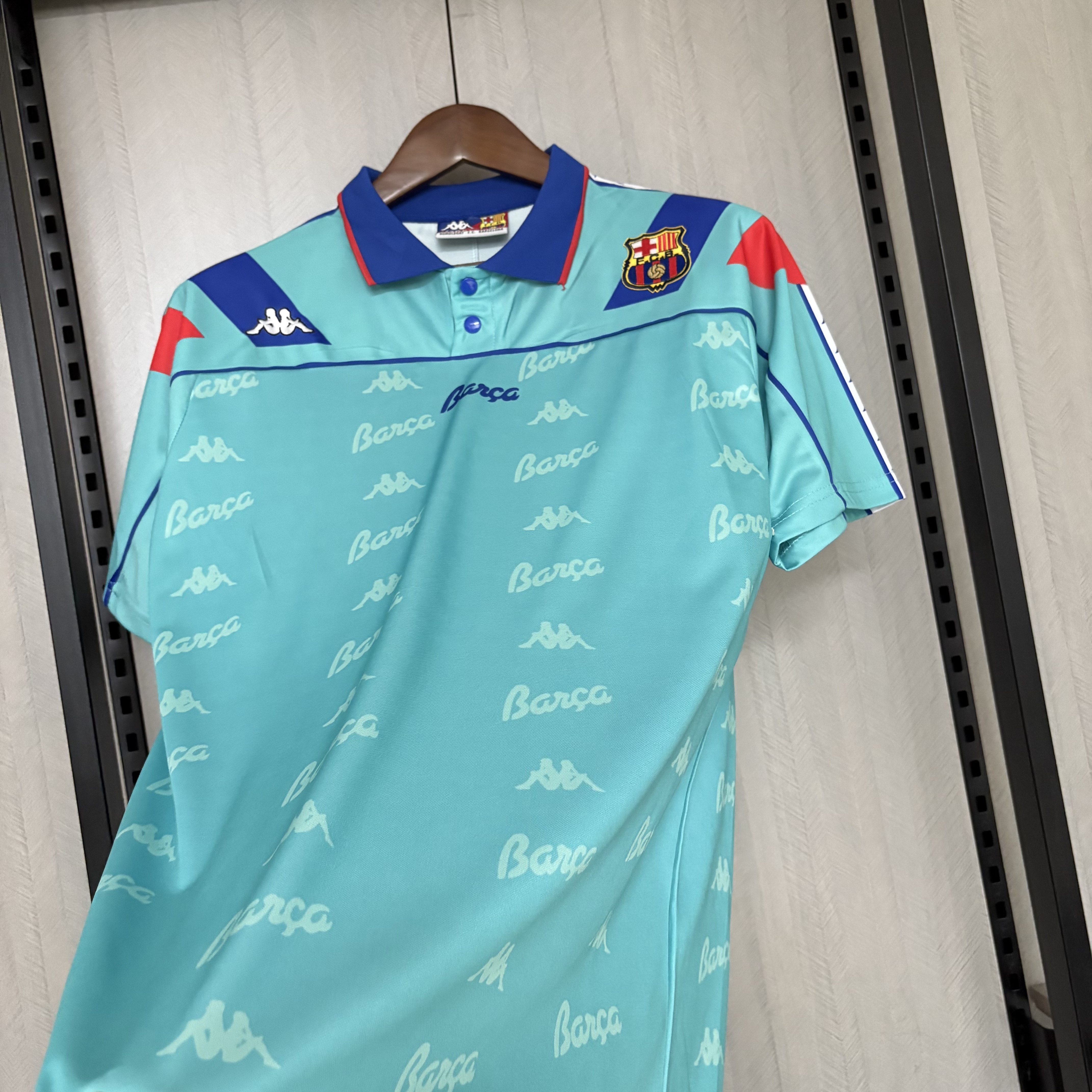 Barcelona 92/95 Mens Retro Away Jersey