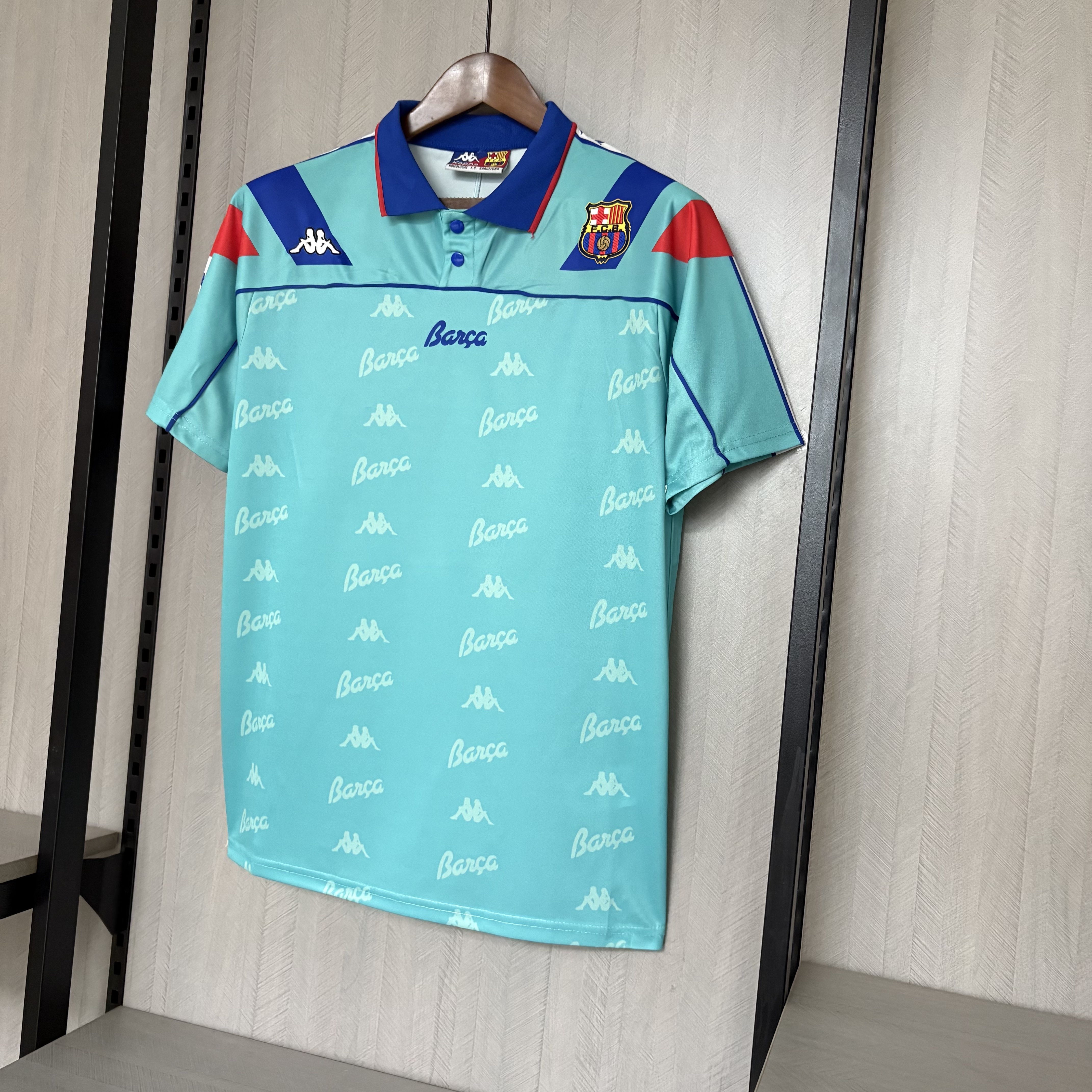 Barcelona 92/95 Mens Retro Away Jersey