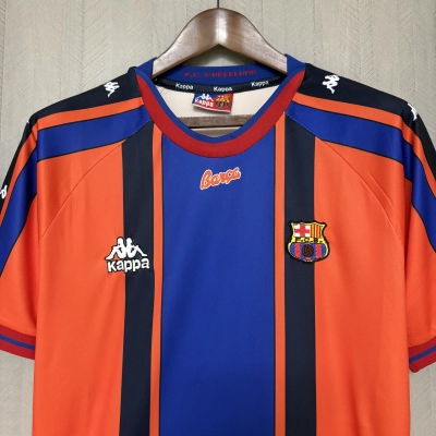 Barcelona 97/98 Mens Retro Away Jersey 02