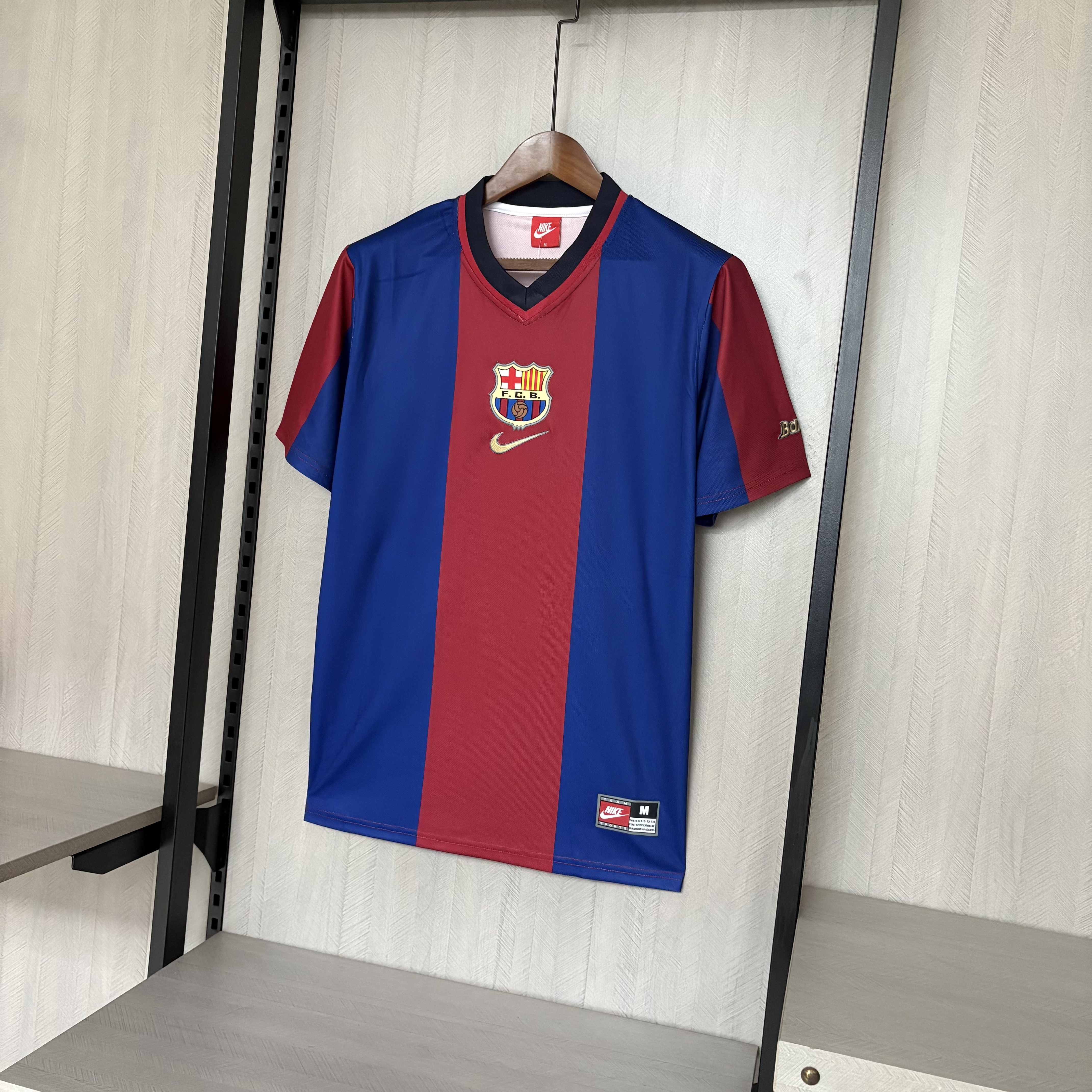 Barcelona 98/99 Mens Retro Home Jersey