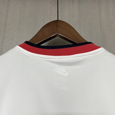 Barcelona 98/99 Mens Retro White Jersey 02