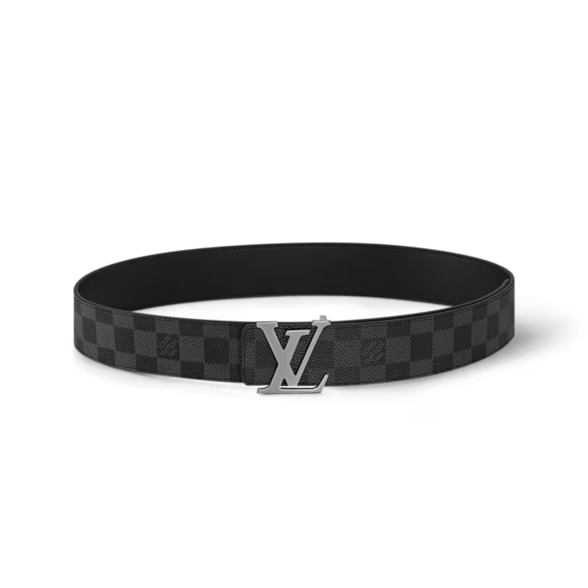 Louis Vuitton LV Initiales 40mm Reversible Belt Graphite