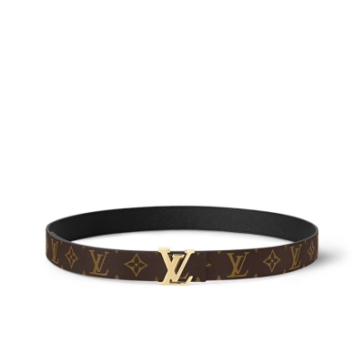 Louis Vuitton LV Initials 30MM Reversible Belt Monogram Canyas 01