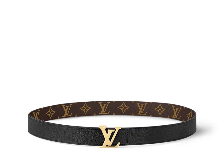 Louis Vuitton LV Initials 30MM Reversible Belt Monogram Canyas