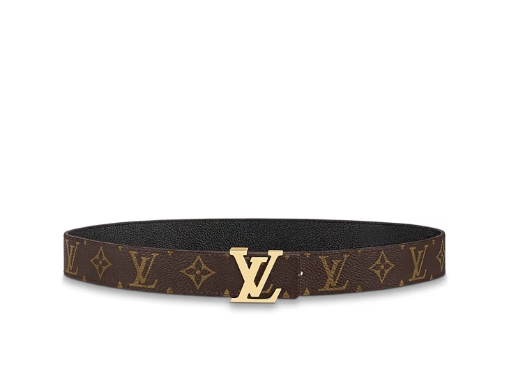 Louis Vuitton LV Initials 30MM Reversible Belt Monogram Canyas
