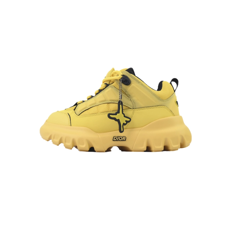 Dior Snow Sneakers - Yellow | WBCshoes Couture Kicks