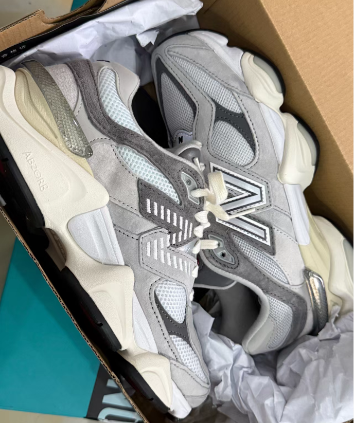 New Balance 9060 Sea Rice Grey 1 U9060GRY review Brandon Hayes