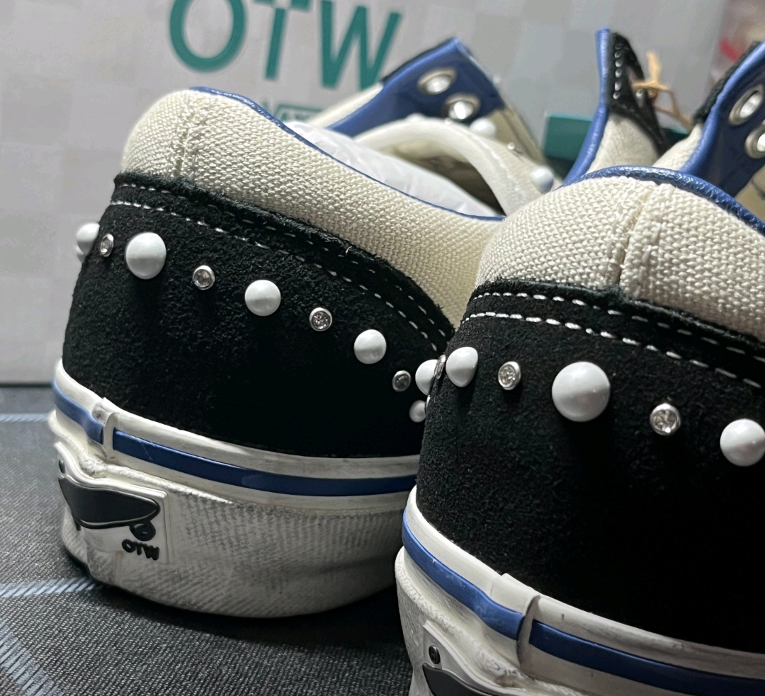 Vans OTW Old Skool 36 Pearlized Pack Marshmallow Black White review Gideon 01