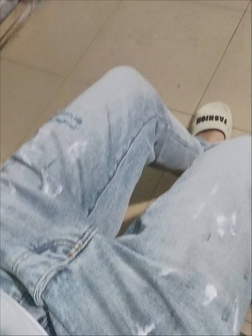 Purple Brand Washed Distressed Bootcut Denim Jeans PU188 review kevinscloset