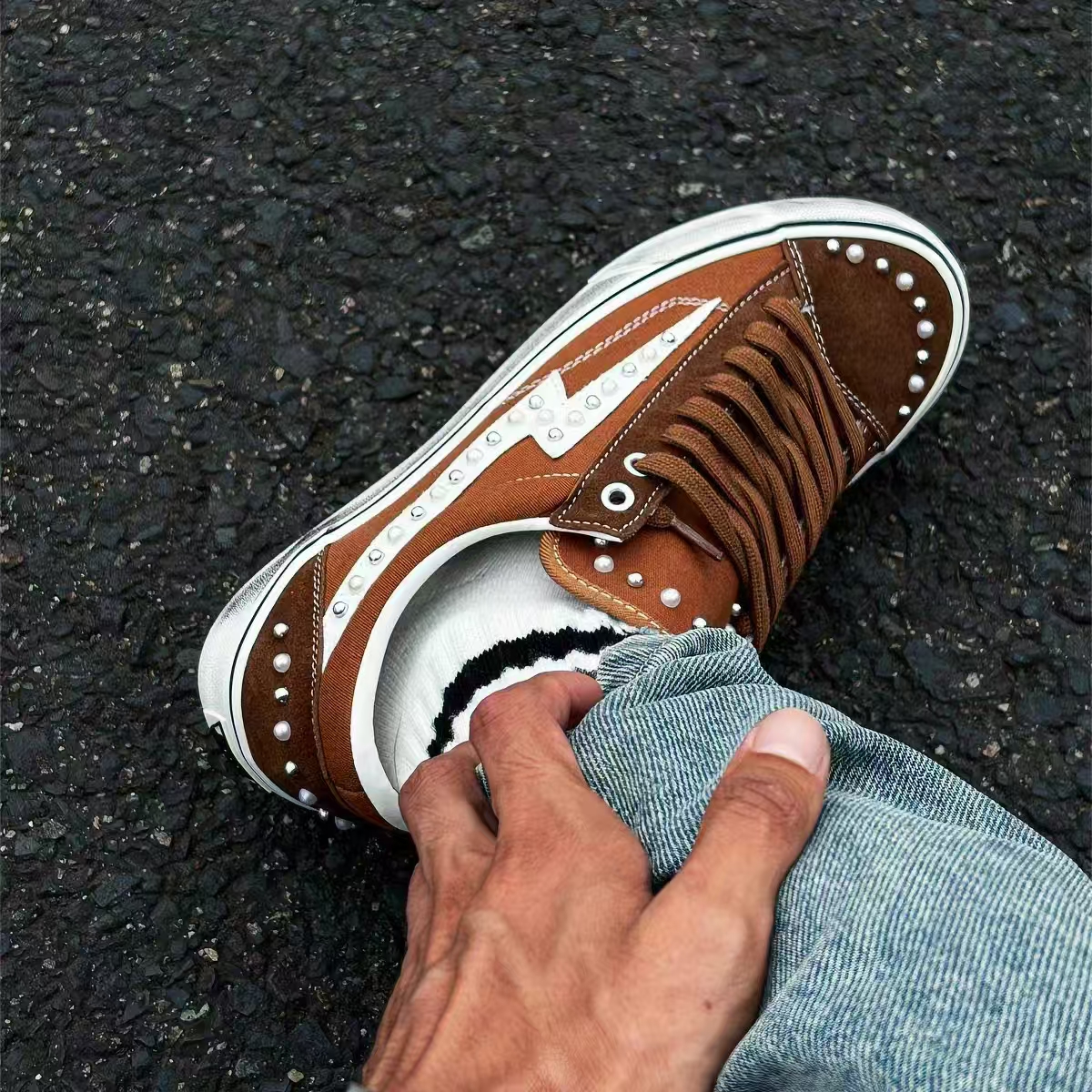 Vans LX Old Skool 36 Pearlized Rust Bronze review Sophie L.