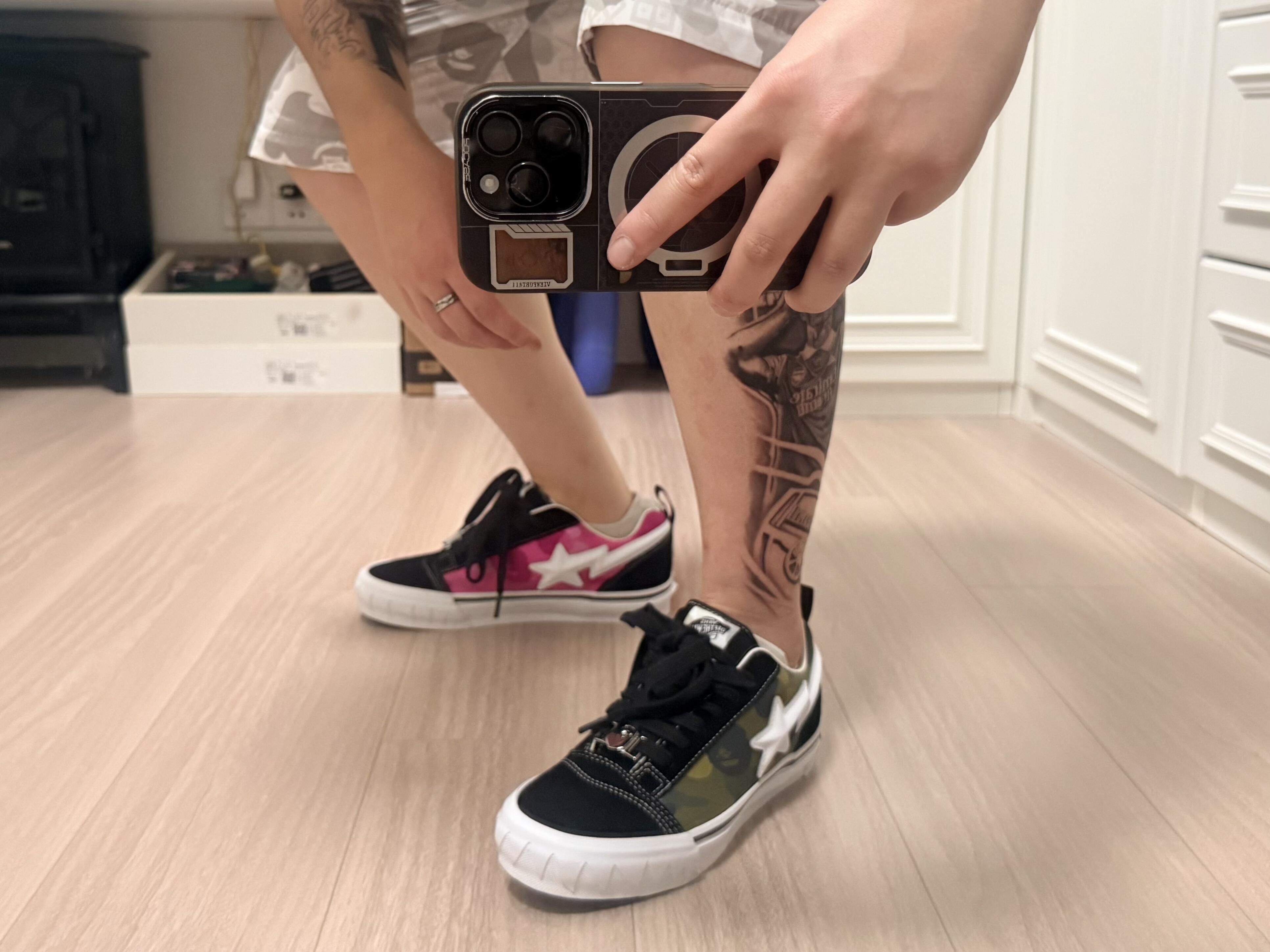 Vans LX Old Skool Bape ABC Multi-Camo review 0