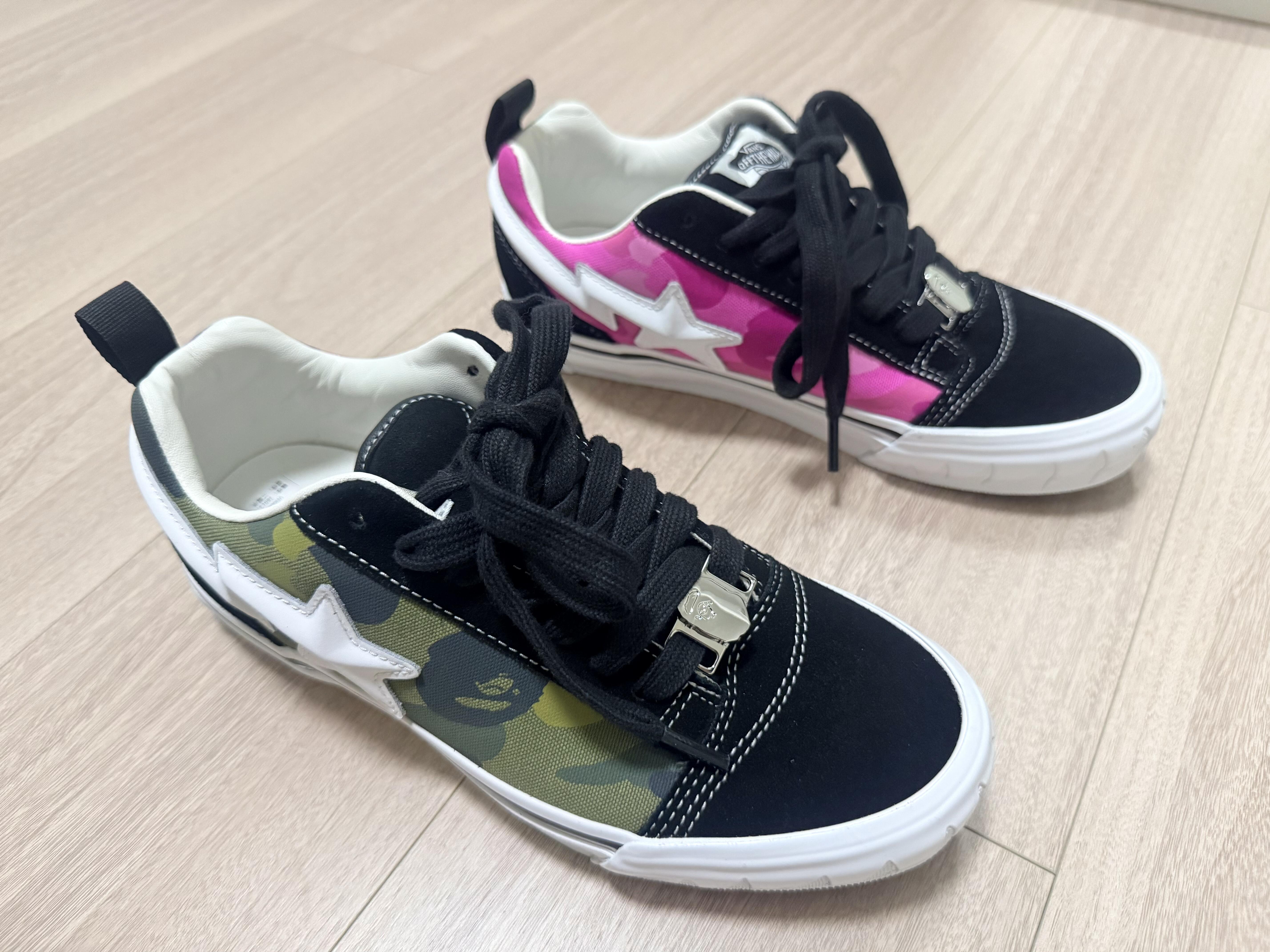 Vans LX Old Skool Bape ABC Multi-Camo review 0