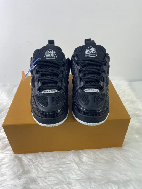 QC Photos: Louis Vuitton Skate All Black Diamond Surface