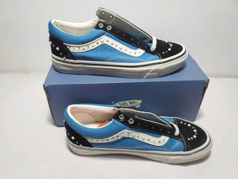 WBCShoes QC Photos: Vans LX Old Skool 36 Pearlized Pack Black Navy