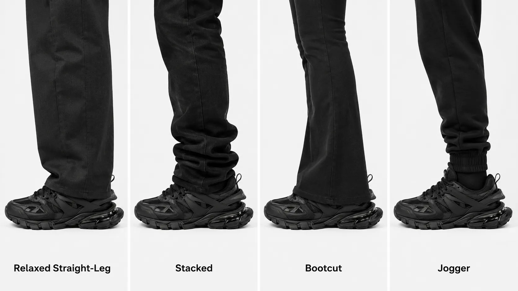 Track LED outfit pant styling guide