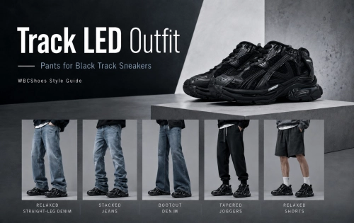 Track LED outfit: Pants for Black Track Sneakers