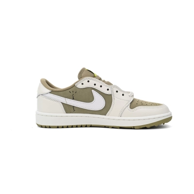 APEX Travis Scott x Air Jordan 1 Low Black, White, Green 02