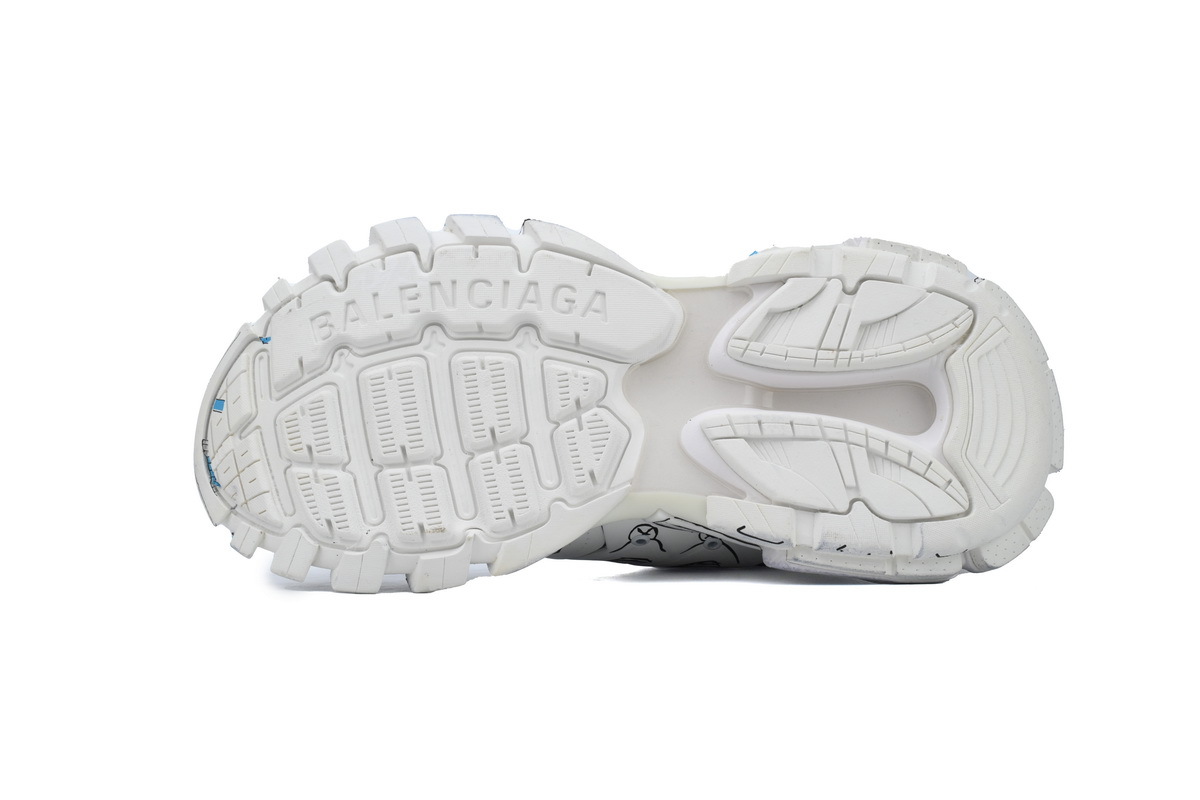 Balenciaga Track Sneaker 'White Blue' 542023 W3SRA 9014 