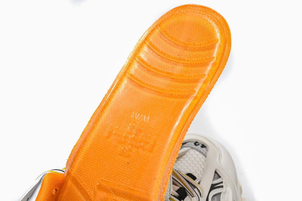Balenciaga Track Light White Orange Black 542436 W1GB1 9059
