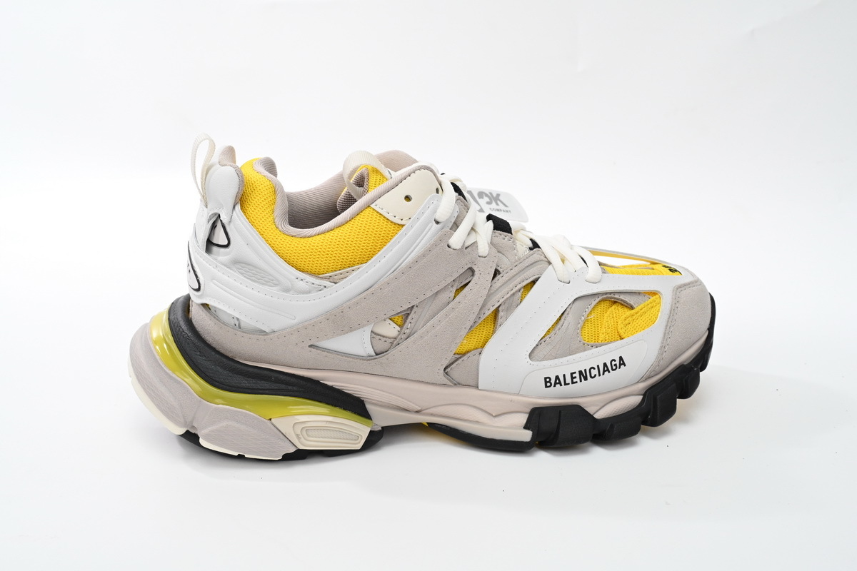 Balenciaga Track Sneakers White Grey Yellow 542023 W1GB1 1263