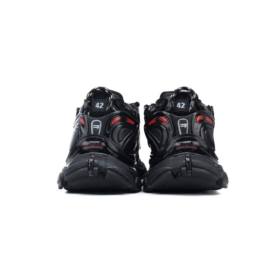 Balenciaga Runner Black And Red Characters