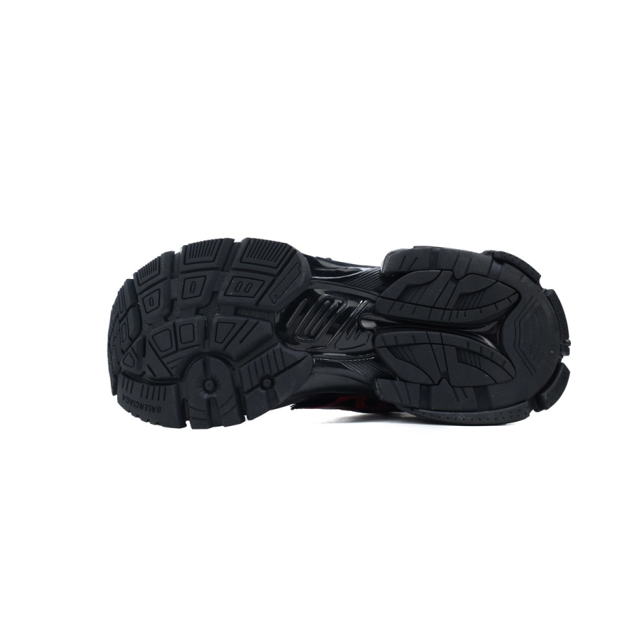 Balenciaga Runner Black And Red Characters