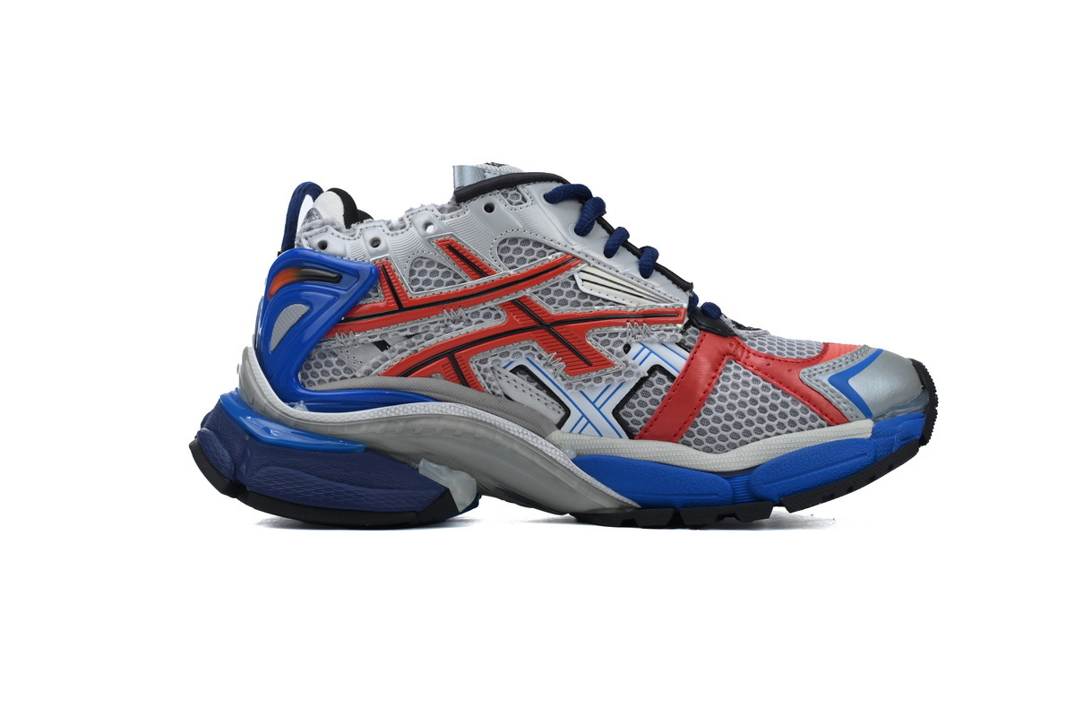 Balenciaga Runner Sneakers Multicolor Grey Blue Red Black 677403 W3RB6 1264